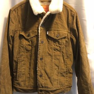 LEVIS CORDUROY SHERPA MENS JACKET